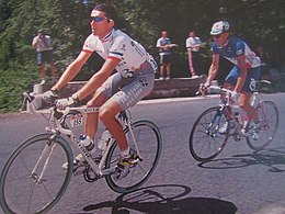 Stéphane Heulot et François Simon échappés lors de la 12e étape du Tour de France 1999.jpg