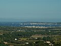 Blick von Grimaud auf die Bucht von Saint Tropez