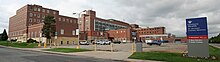 The previous location of St. Anthony Central Hospital located in Denver StAnthonyCentralHospital.JPG