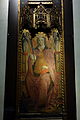 St Catherine and the Crucifixion by Francesco de Ferrari da Pavia, 1475-1495, detail, tempera on wood - Museo Diocesano (Genoa) - DSC01355.JPG