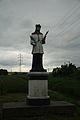 Čeština: Socha v Lukově, okr. Třebíč. English: Statue in Lukov, Třebíč District.