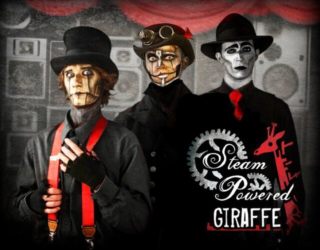 steam powered giraffe upgrade without makeup