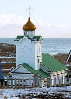 کلیسای St. Peter and Paul Island Saint Paul، Alaska.jpg