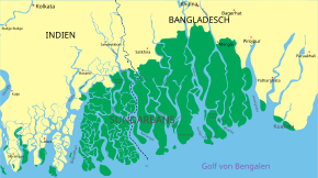 Sundarbans: Nationalpark und Naturschutzgebiete, Ökologie, Einfluss des Menschen