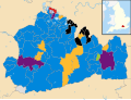 2013 results map