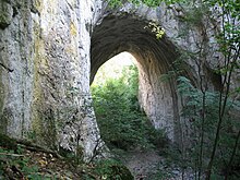 Vratna Gates natural stone bridges in Serbia Suva prerast2.jpg