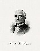 THOMAS, Philip F-Treasury (BEP engraved portrait)
