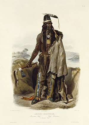 Abdih - Hiddisch by Karl Bodmer 1839–1841