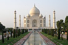 Mausoleum of the Taj Mahal complex at Agra, India Taj Mahal 2, Agra, India.jpg