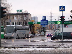 Bâtiment de la compagnie de bus de Tallinn.