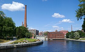 Tampere: Tresporte, Economía, Xeografía