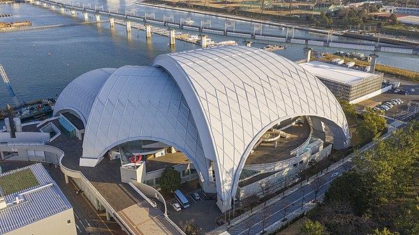 Tokyo Tatsumi International Swimming Center was used at the 2020 Olympics in water polo.