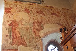 Fresque gothique (XVe) : Vie de saints