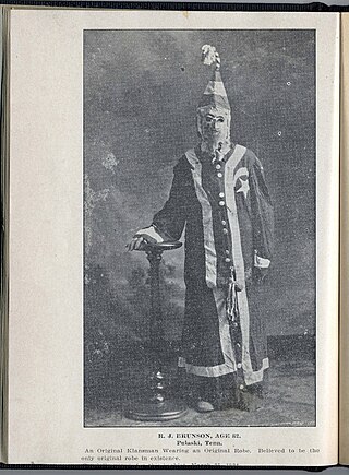 <span class="mw-page-title-main">First Klan</span> First operational era of the Ku Klux Klan