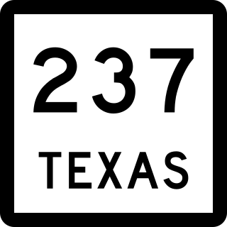 <span class="mw-page-title-main">Texas State Highway 237</span> State highway in Texas