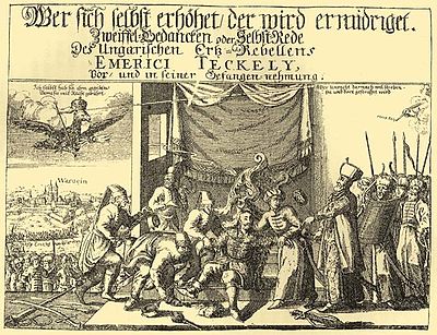 Arrest of Imre Thokoly in 1685 Thokoly elfogatasa2.jpg