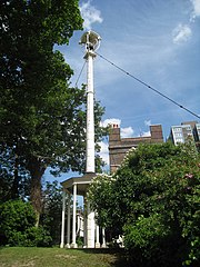 The bell mast