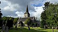 Southeast view of the Church of St Nicholas, Chislehurst. [769]