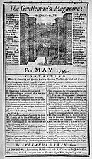 The Gentleman's Magazine, 1759