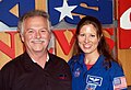 with Astronaut Tracy Caldwell