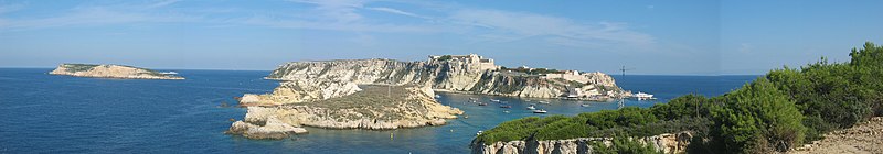 Vista de las Islas Tremiti.