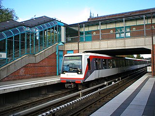 Richtweg (Hamburg U-Bahn station) railway station in Norderstedt, Germany