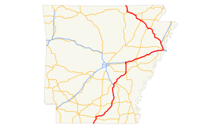 U.S. Route 63 in Arkansas section of U.S. Highway in Arkansas, United States
