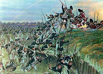 The taking of Redoubt 10 US Army 52414 Assault on Redoubt 10 at Yorktown.jpg