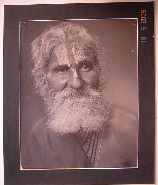 File:Undated portrait of an Indian sadhu.jpg