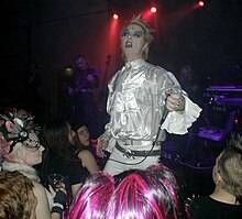 Uninvited Guest on stage at Whitby Goth Weekend, October 2006 Uninvited Guest WGW October 2006.jpg