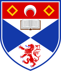 Brasão da Universidade de St Andrews