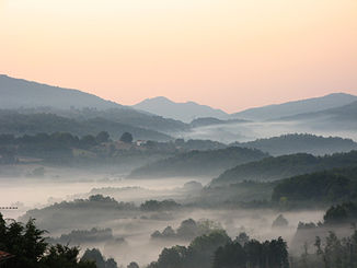 Amato valley seen from Reventino