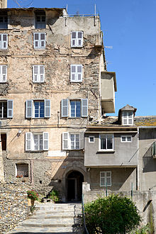 Ancienne gendarmerie impériale, quartier Santa Croce.