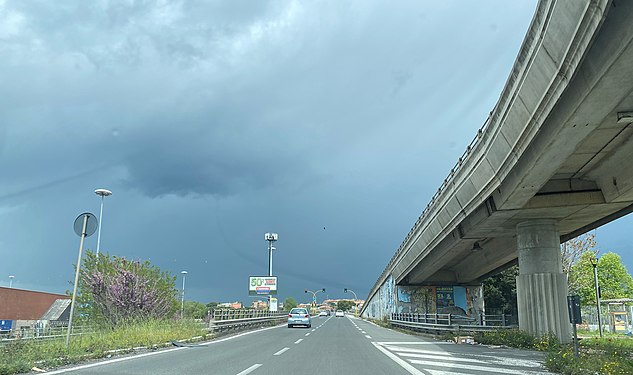 Via Tiburtina in Rome