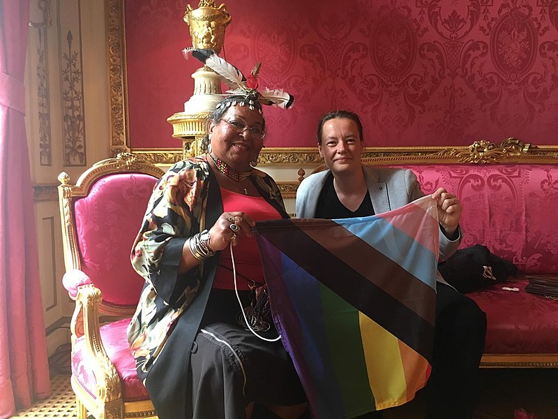 File:Victoria Cruz and New Pride Flag.jpg