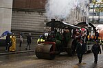 Thumbnail for File:View of an Aveling and Porter road roller for the Worshipful Company of Paviors in the Lord Mayor's Parade from Gresham Street - geograph.org.uk - 5191709.jpg