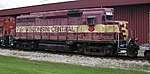 Wisconsin Central 715, a GP30 on display at the National Railroad Museum in Green Bay, Wisconsin