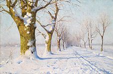 Walter Moras - Ein sonniger Wintertag.jpg