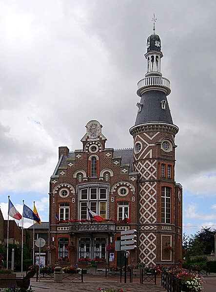 File:Wambrechies hotel de ville.JPG