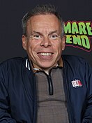 A photograph of Warwick Davis