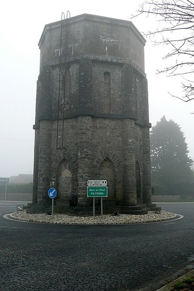 File:Water tower at Piltown - geograph.org.uk - 1251158.jpg