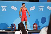 Deutsch: Gewichtheben bei den Olympischen Jugendspielen 2018; Tag 2, 10. Oktober 2018; Jungen 62 kg English: Weightlifting at the 2018 Summer Youth Olympics at 8 October 2018 – Boys' 62 kg