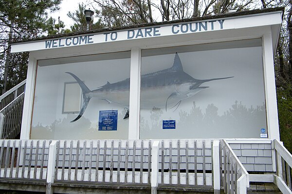 Dare County welcome center