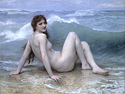 The Wave (1896) by William-Adolphe Bouguereau