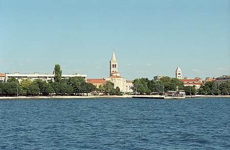 Zadar od strony morza