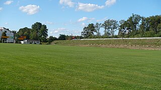 Polski: Stadion Zjednoczonych Lubrza English: Football pitch of Zjednoczeni Lubrza