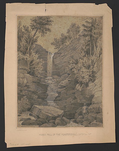 File:"Haines" fall of the "Klauterskill." Catskill Mts. LCCN2016649117.jpg