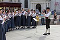 Deutsch: Auftritt der Musikkapelle Glurns aus Südtirol am Michaelerplatz