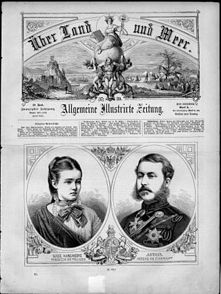 <i>Über Land und Meer</i> German illustrated news magazine (1858–1923)