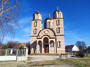 Gereja ortodoks yang terletak di Glogonj